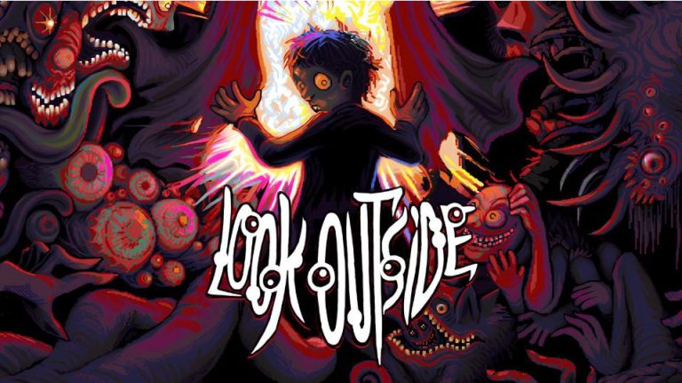 Pixel Art Survival Horror Game Look Outside Released on PC